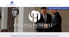 Desktop Screenshot of cullen-hemphill.com