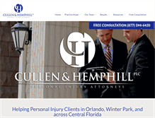 Tablet Screenshot of cullen-hemphill.com